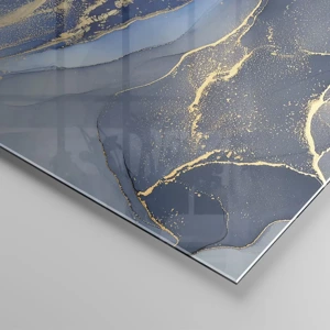 Impression sur verre - Image sur verre - Poussière d'or - 100x40 cm