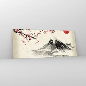 Impression sur verre - Image sur verre - Tomber amoureux du Japon - 100x40 cm