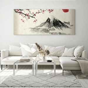 Impression sur verre - Image sur verre - Tomber amoureux du Japon - 100x40 cm