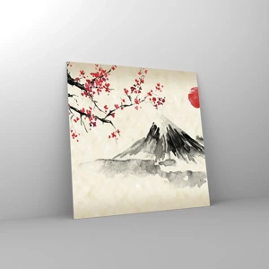 Impression sur verre - Image sur verre - Tomber amoureux du Japon - 70x70 cm