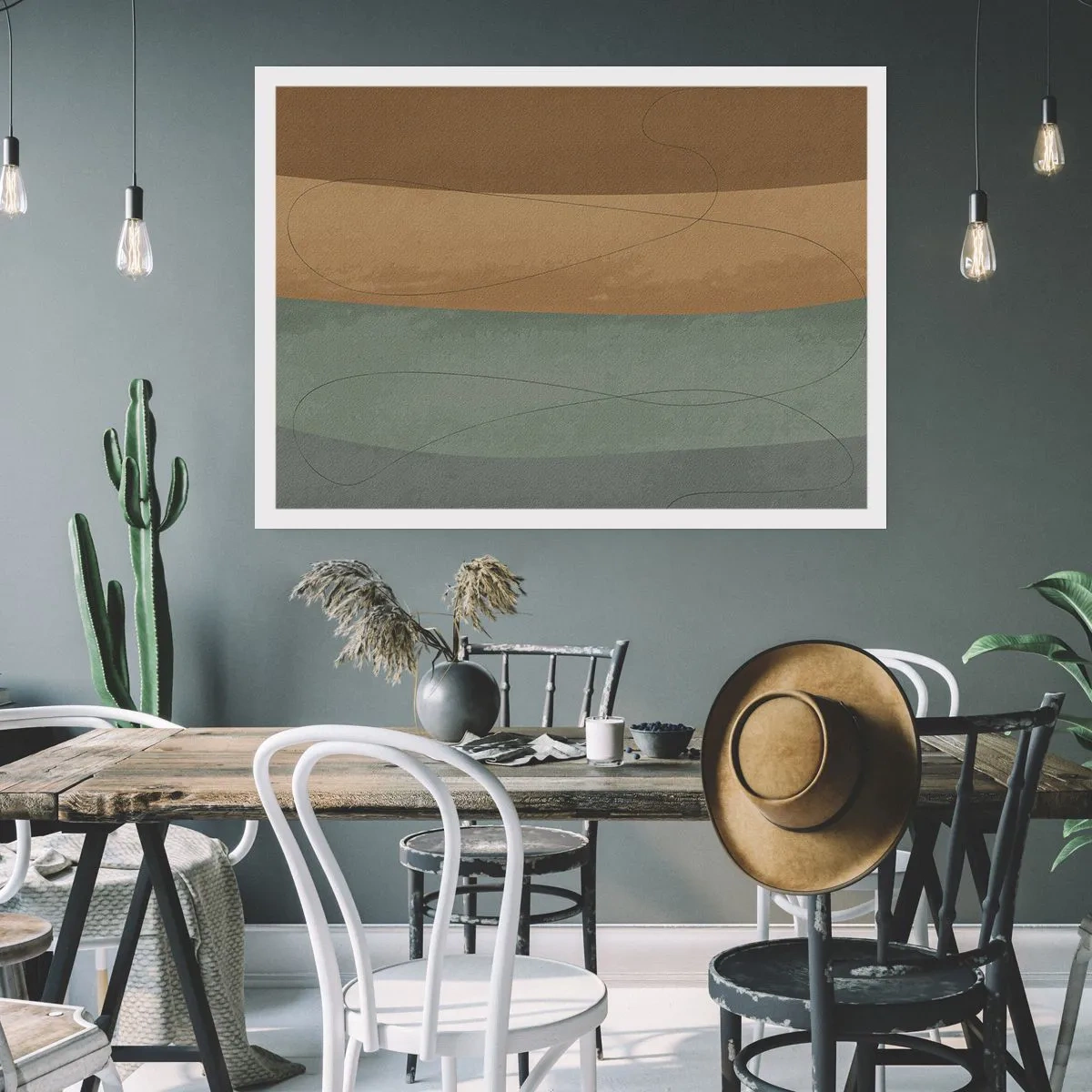 Affiche - Poster - Composition horizontale - 50x40 cm