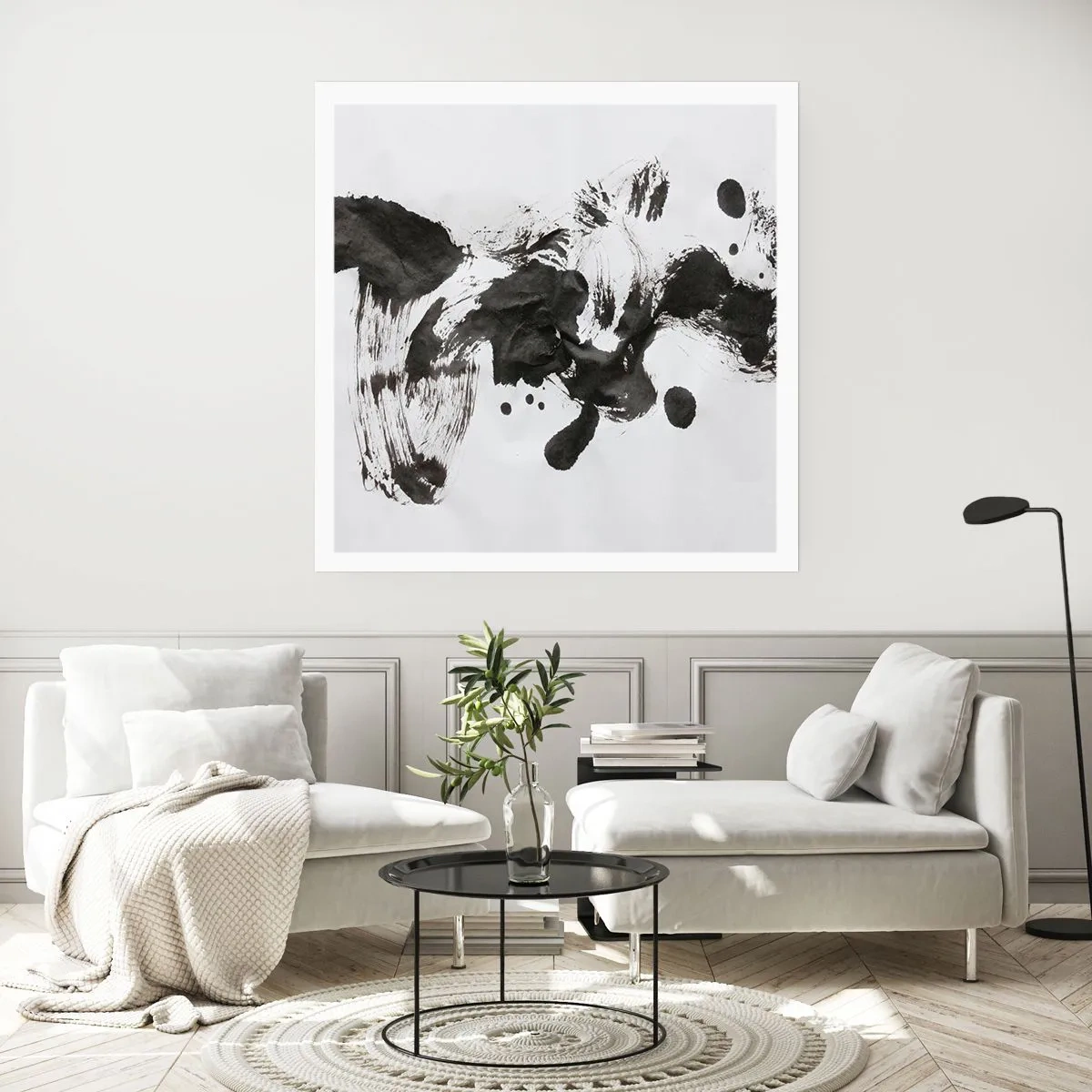 Affiche - Poster - De la méthode dans la folie ? - 50x50 cm