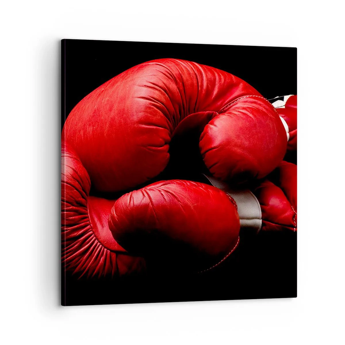 Impression sur toile - Image sur toile - Les émotions du combat sont derrière nous - 60x60 cm