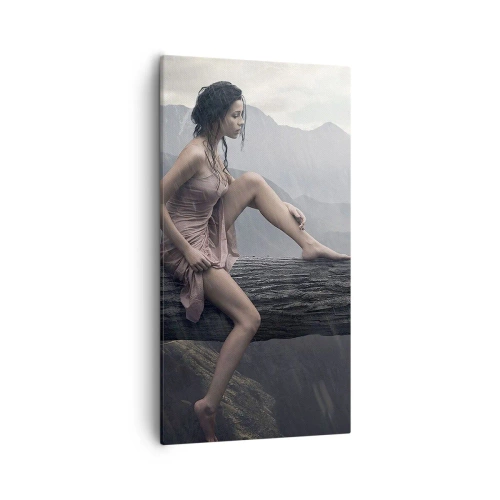 Impression sur toile - Image sur toile - Des sommets de beauté - 55x100 cm