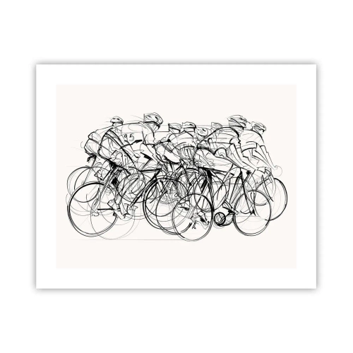 Affiche - Poster - Ensemble en équipe - 50x40 cm