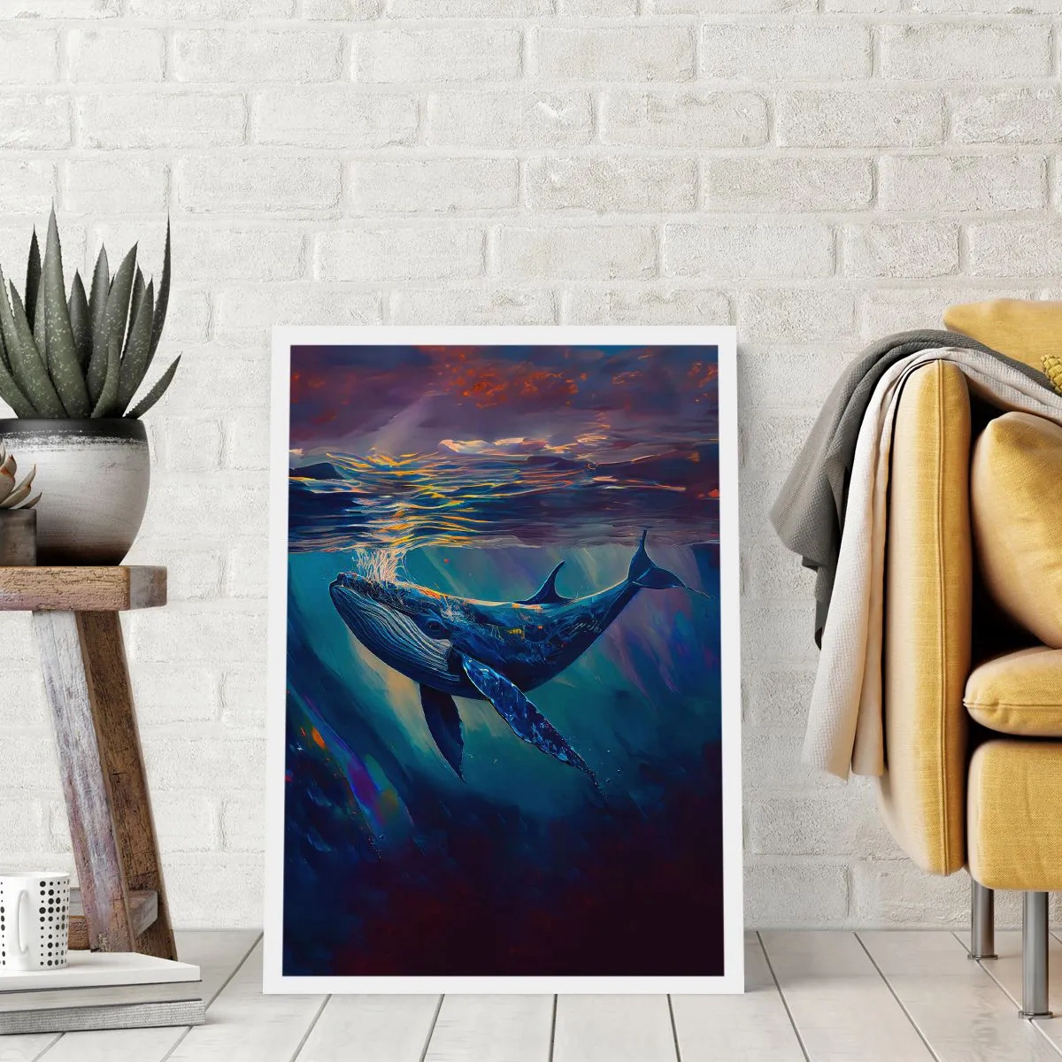 Affiche - Poster - Bienvenue dans mon monde - 61x91 cm