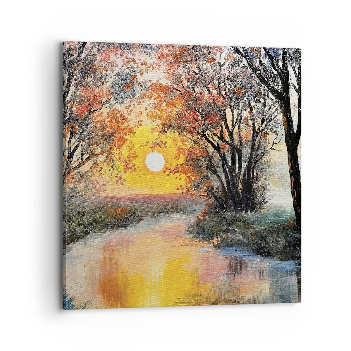 Impression sur toile - Image sur toile - Climats de printemps - 70x70 cm