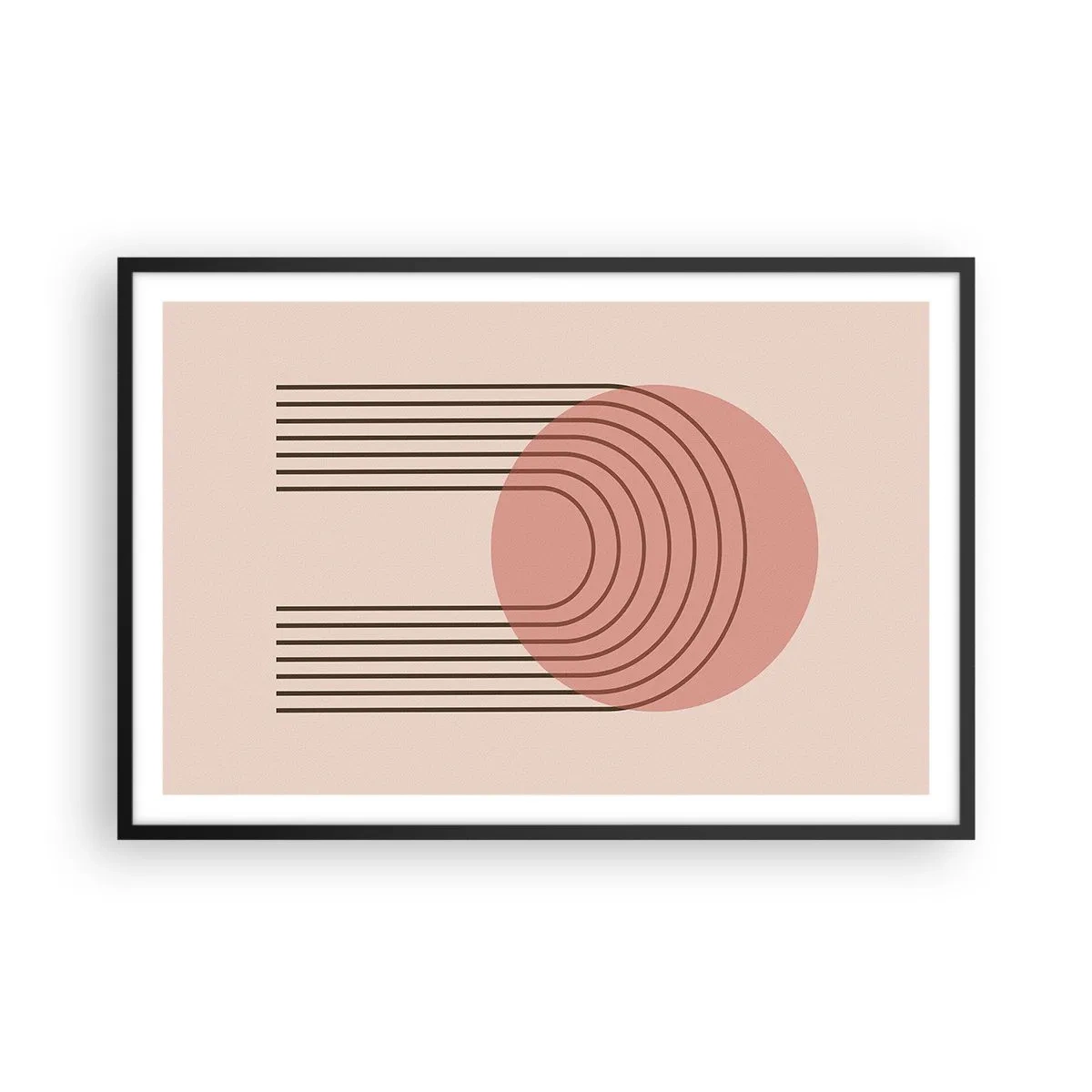 Affiche dans un cadre noir - Poster - Attraction irrésistible - 91x61 cm