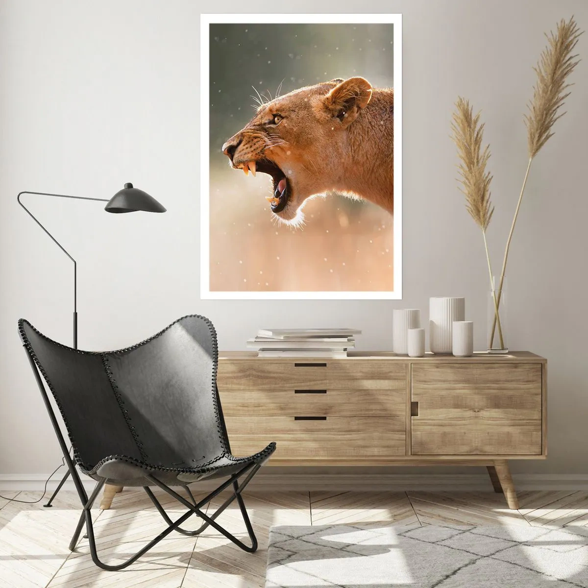 Affiche - Poster - Essayez  de ne pas écouter - 30x40 cm