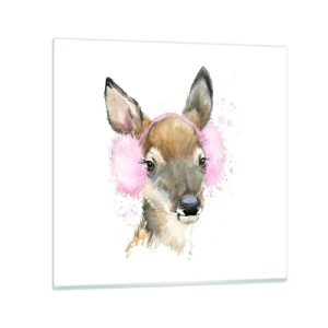 Impression sur verre - Image sur verre - Et le gel n'effraie plus - 70x70 cm