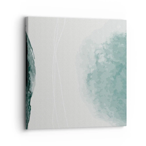 Impression sur toile - Image sur toile - Rencontre avec le brouillard - 30x30 cm