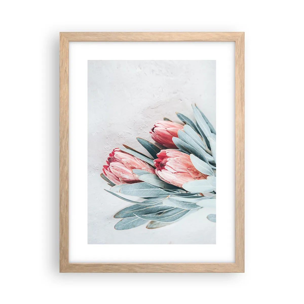 Affiche dans un chêne clair - Poster - Honte de leur propre beauté - 30x40 cm