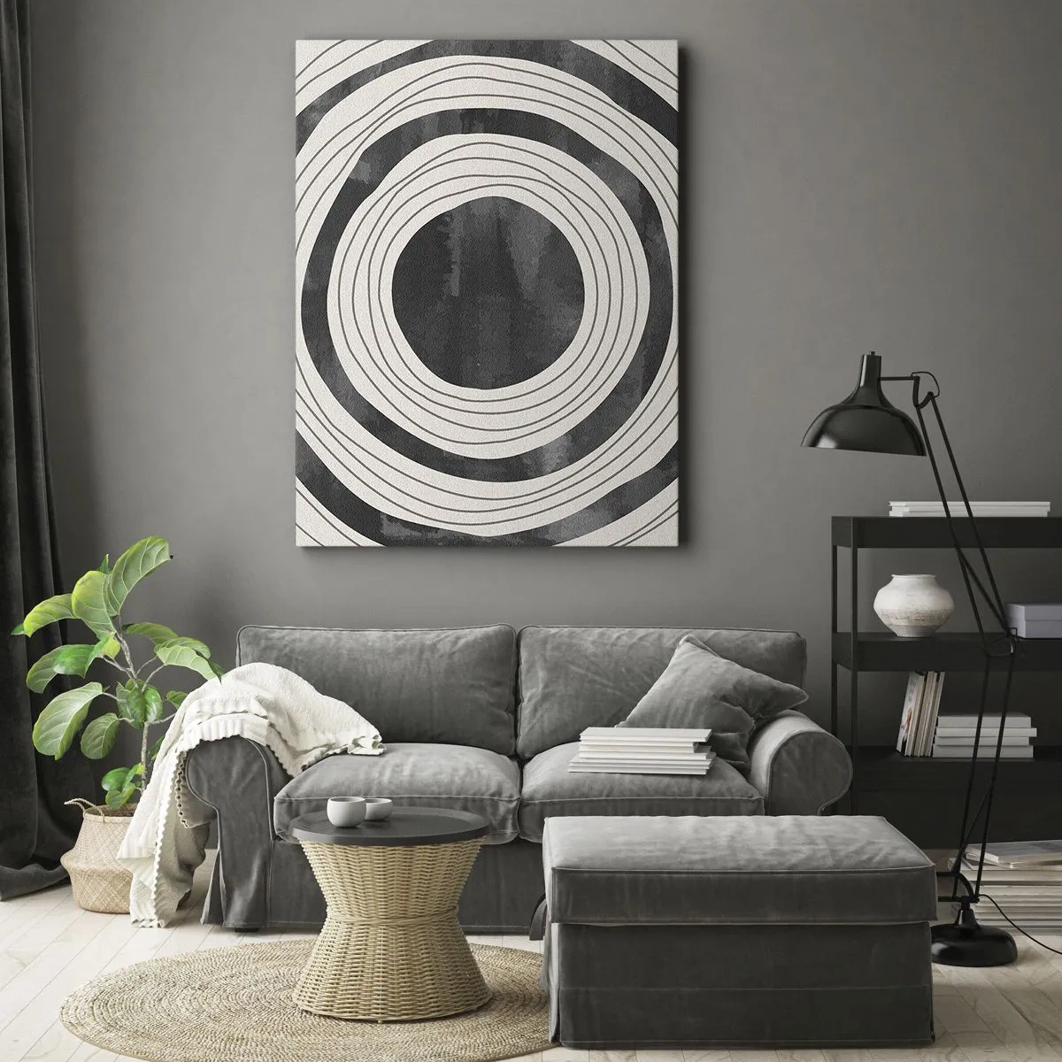 Impression sur toile - Image sur toile - Droit au but - 55x100 cm