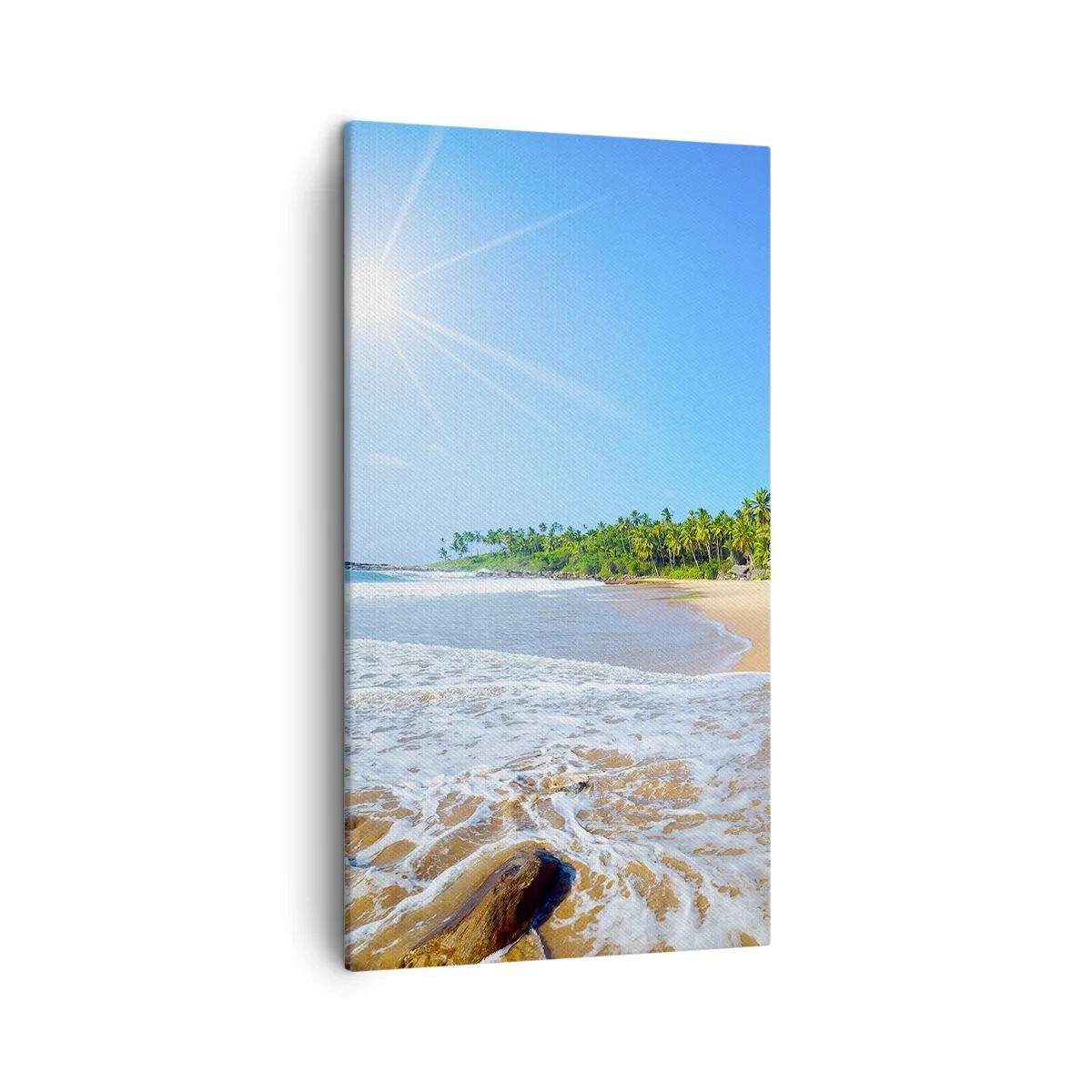 Impression sur toile - Image sur toile - Un endroit exotique pour vous - 45x80 cm