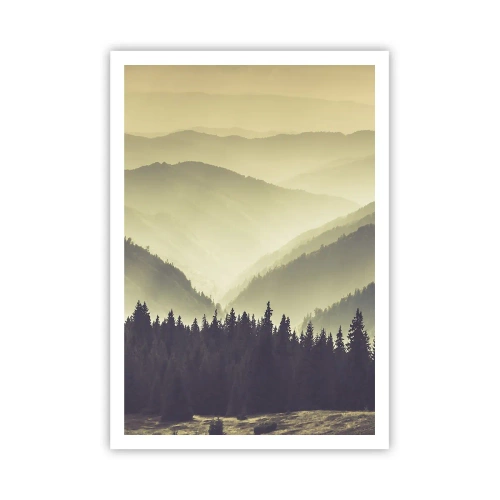 Affiche - Poster - Derrière les sept montagnes… - 70x100 cm