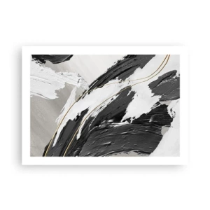 Affiche - Poster - L'abstraction à grande échelle - 70x50 cm