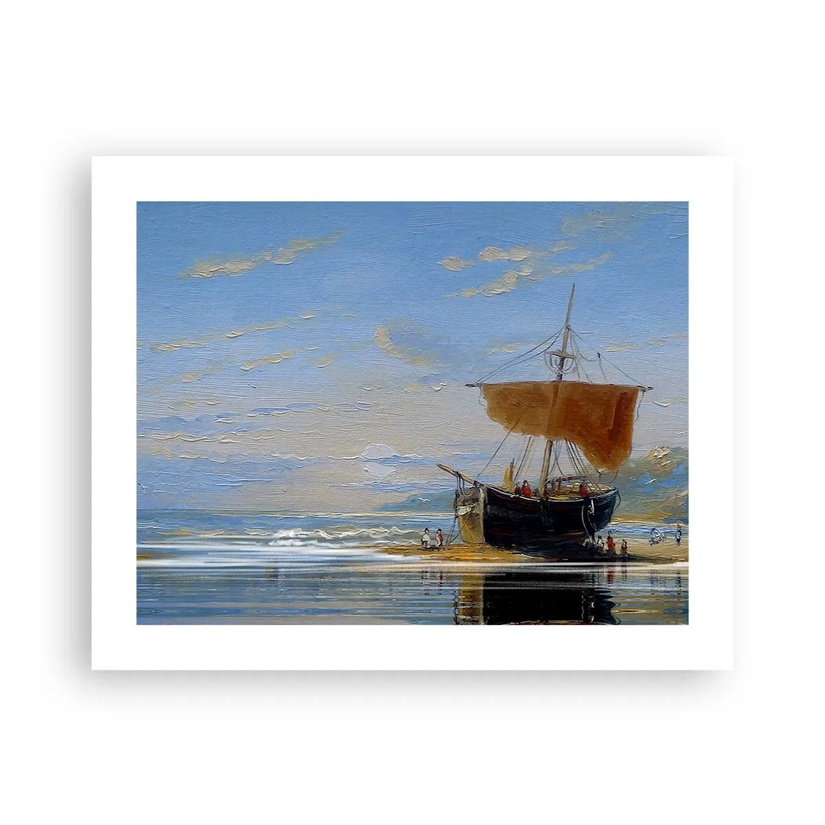 Affiche - Poster - Eau, terre, air - 50x40 cm