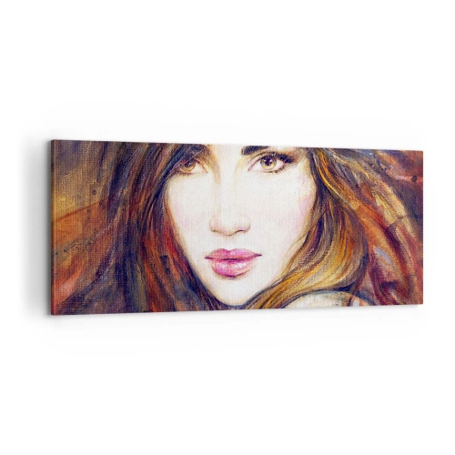 Impression sur toile - Image sur toile - Un sou pour vos pensées - 100x40 cm
