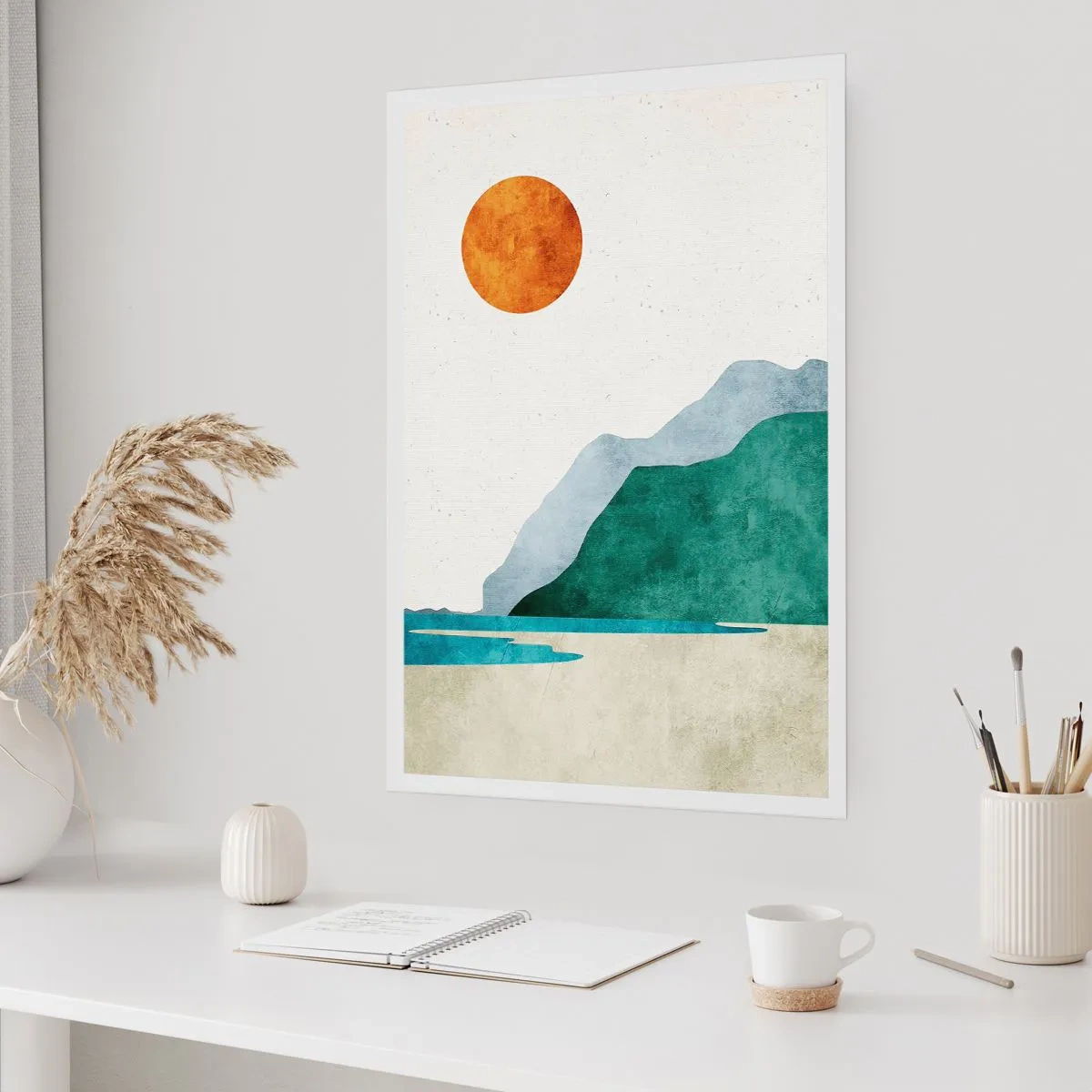 Affiche - Poster - Le paysage comme il se doit - 61x91 cm
