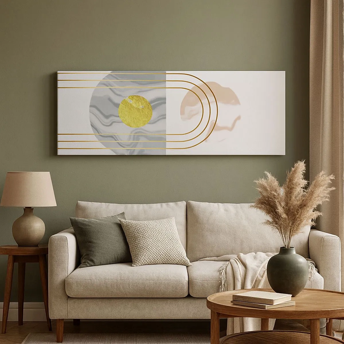 Impression sur toile - Image sur toile - Clareté et brillance - 100x40 cm