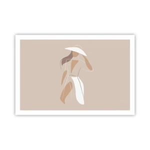 Affiche - Poster - Lea mode est un jeu - 91x61 cm