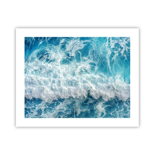 Affiche - Poster - Joyeusement et en sautant - 50x40 cm