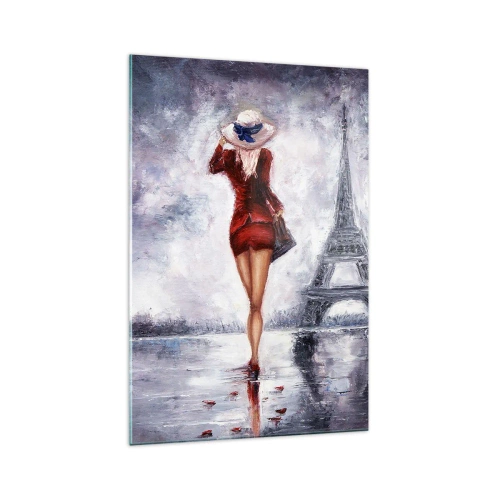 Impression sur verre - Image sur verre - Symbole parisien - 70x100 cm