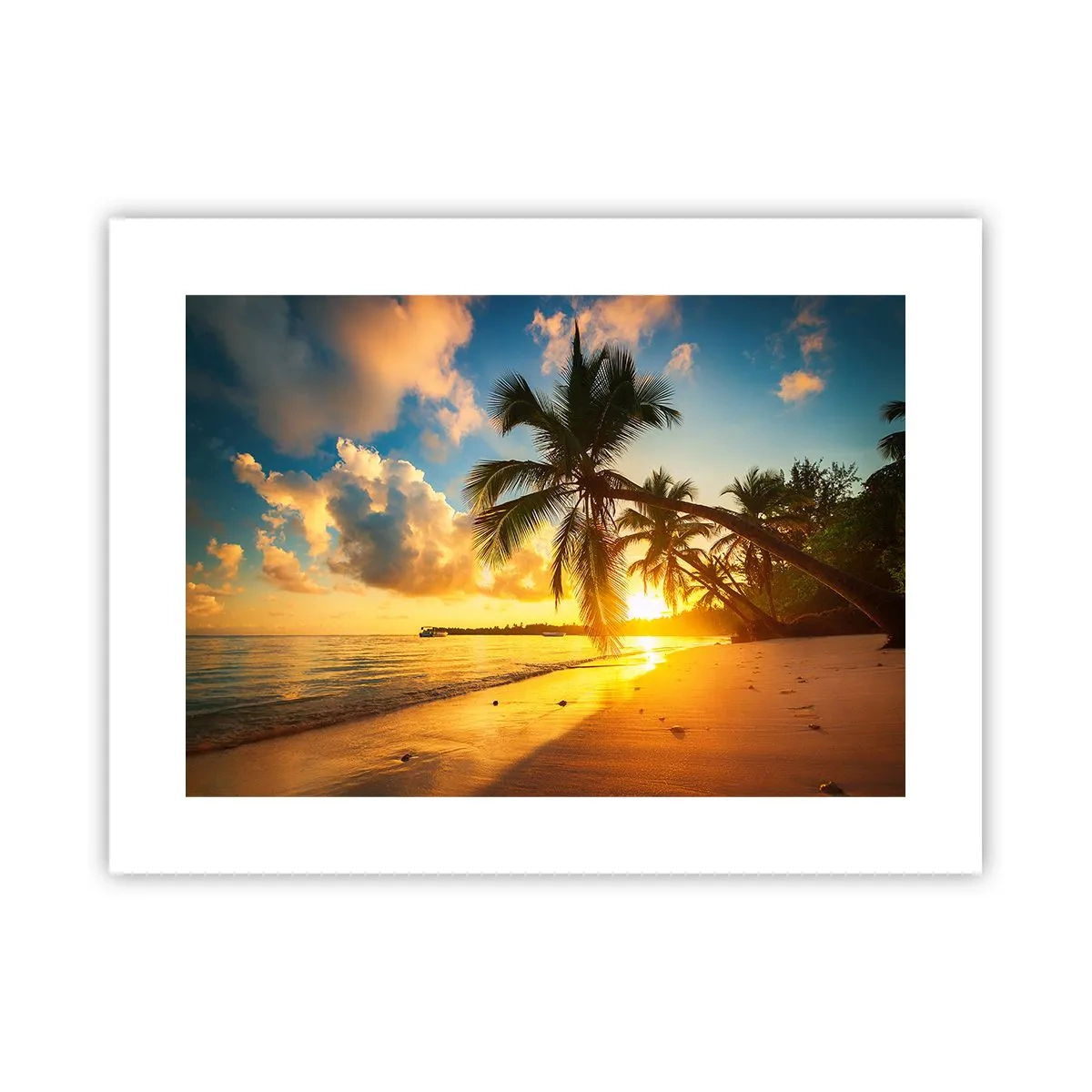 Affiche - Poster - Rêve caribéen - 40x30 cm