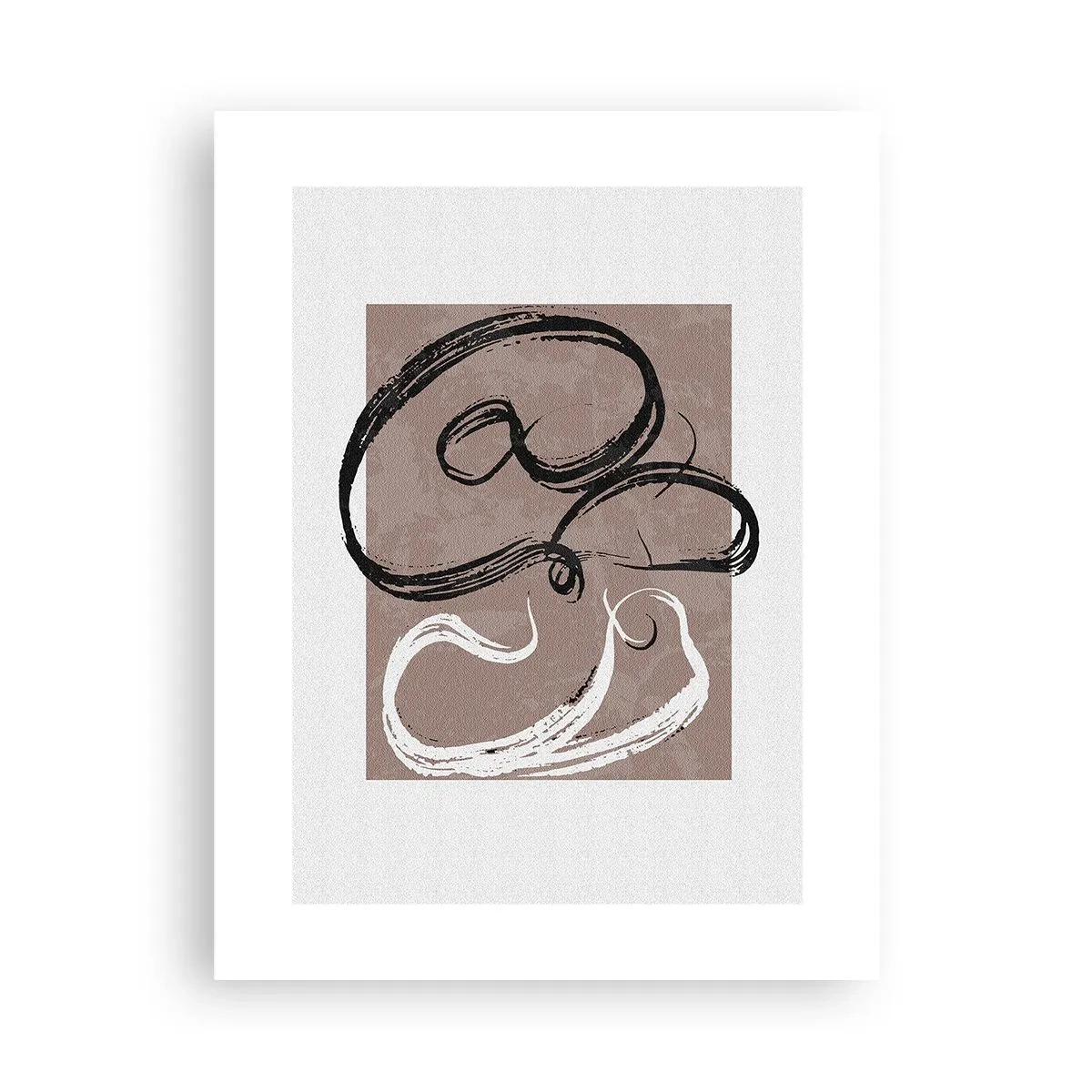 Affiche - Poster - Composition – la recherche de la plénitude - 30x40 cm