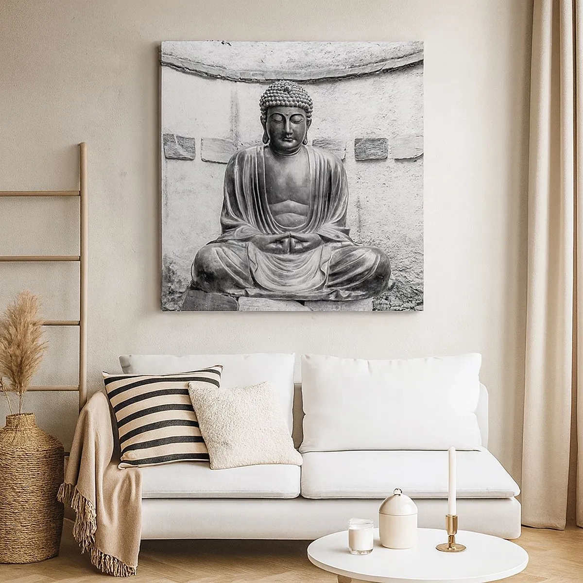 Impression sur toile - Image sur toile - A la source de la paix - 30x30 cm