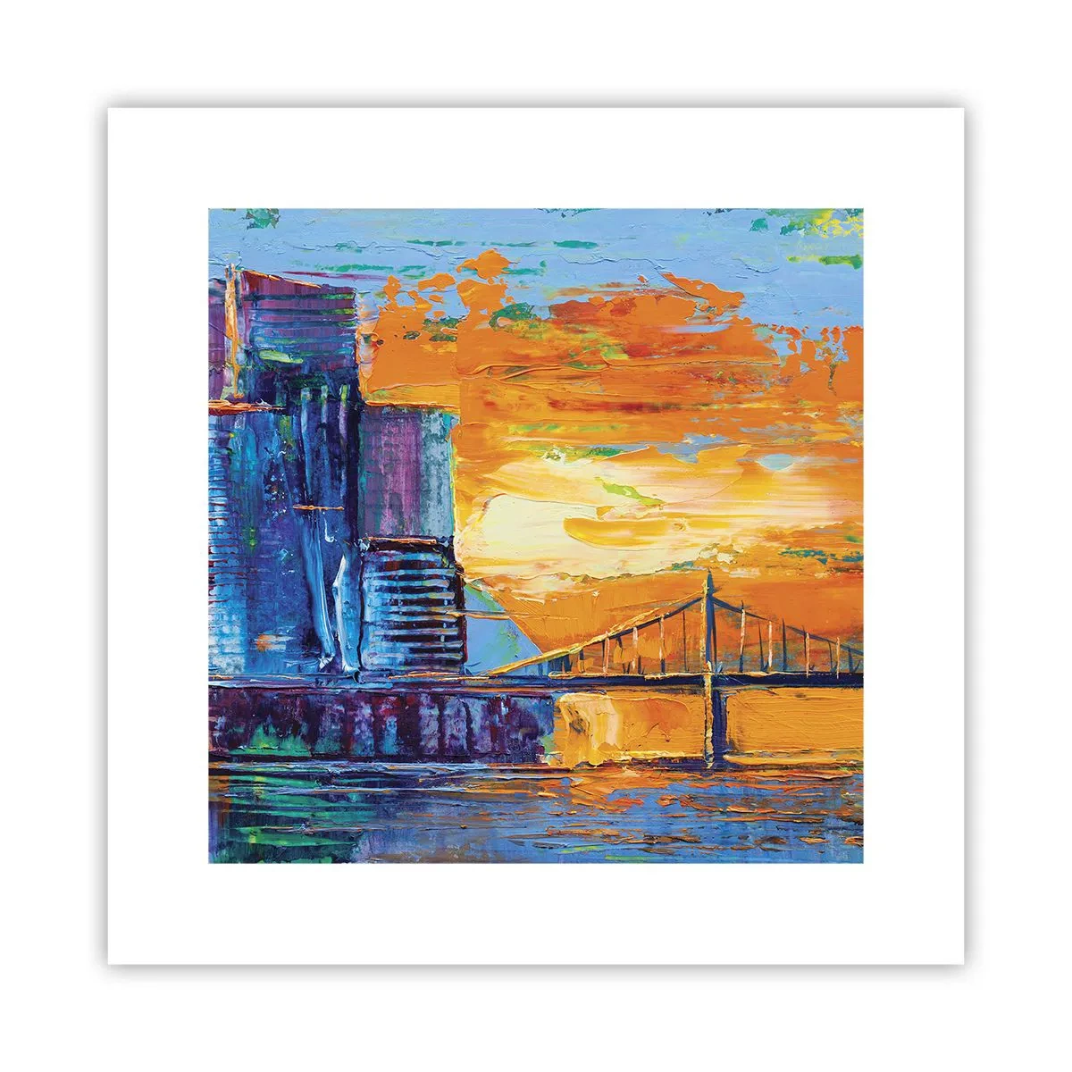 Affiche - Poster - Culture et nature - 30x30 cm