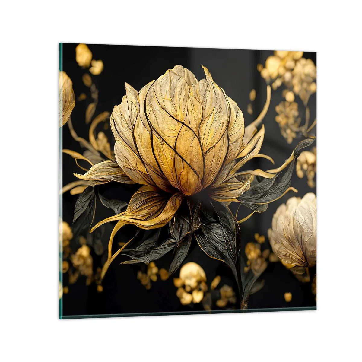 Impression sur verre - Image sur verre - Fragilité subtile - 40x40 cm