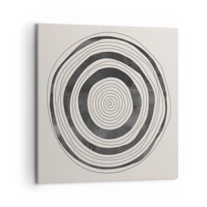 Impression sur toile - Image sur toile - Ce qui est important c'est ce qu'il y a entre les deux - 50x50 cm