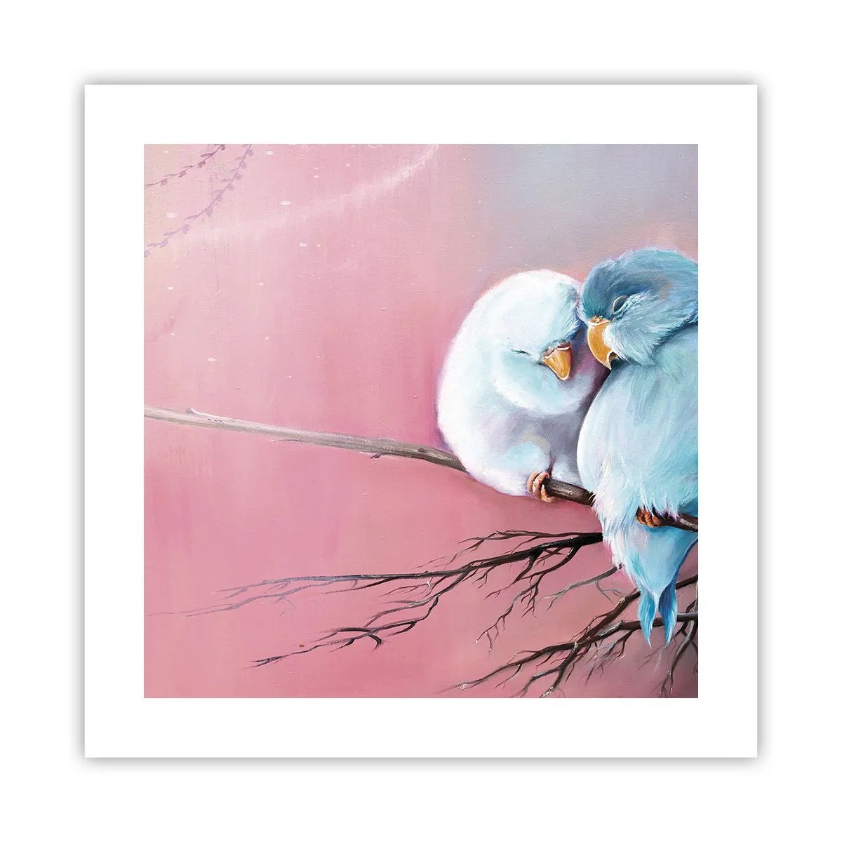 Affiche - Poster - Que dire de plus?... - 40x40 cm