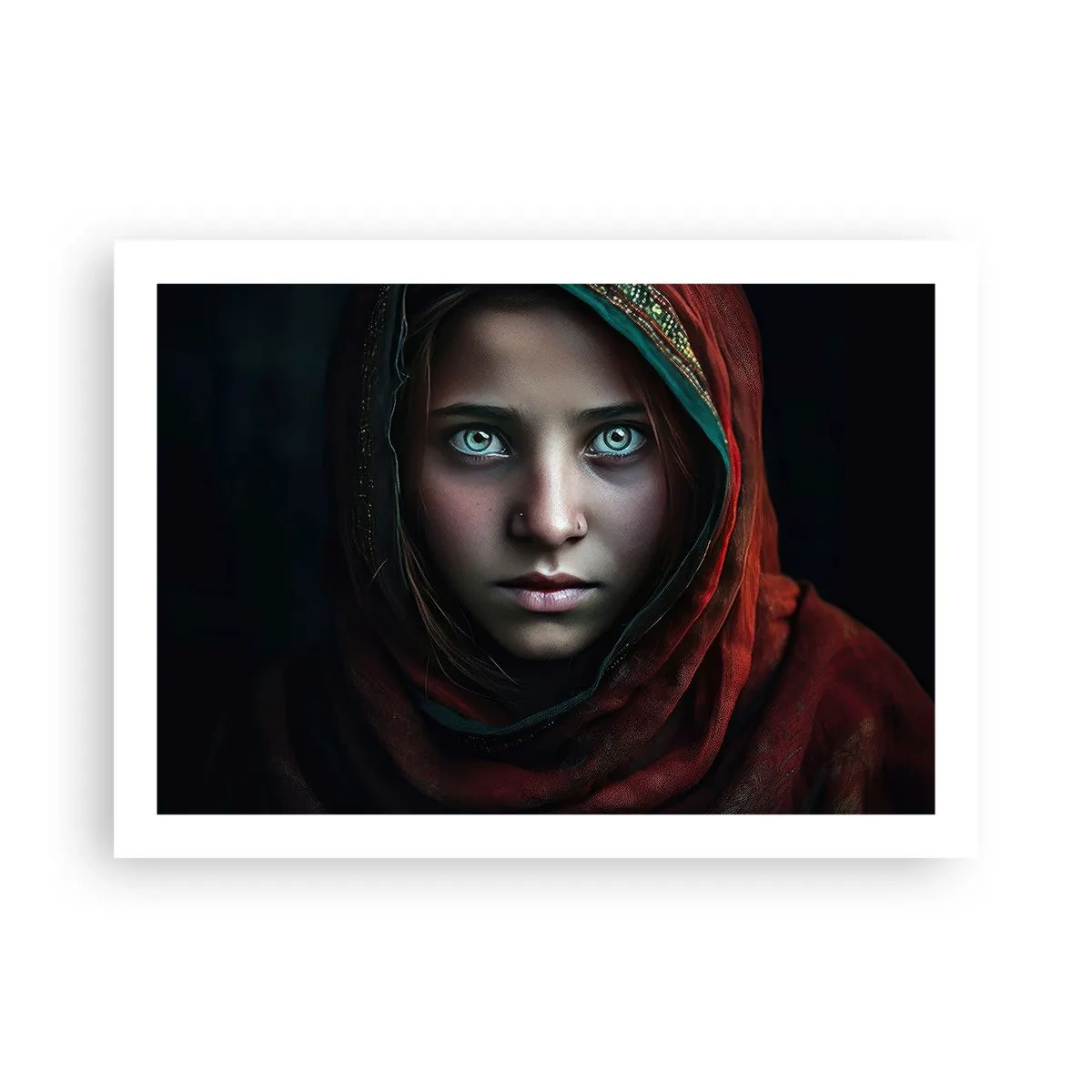 Affiche - Poster - Princesse orientale - 70x50 cm