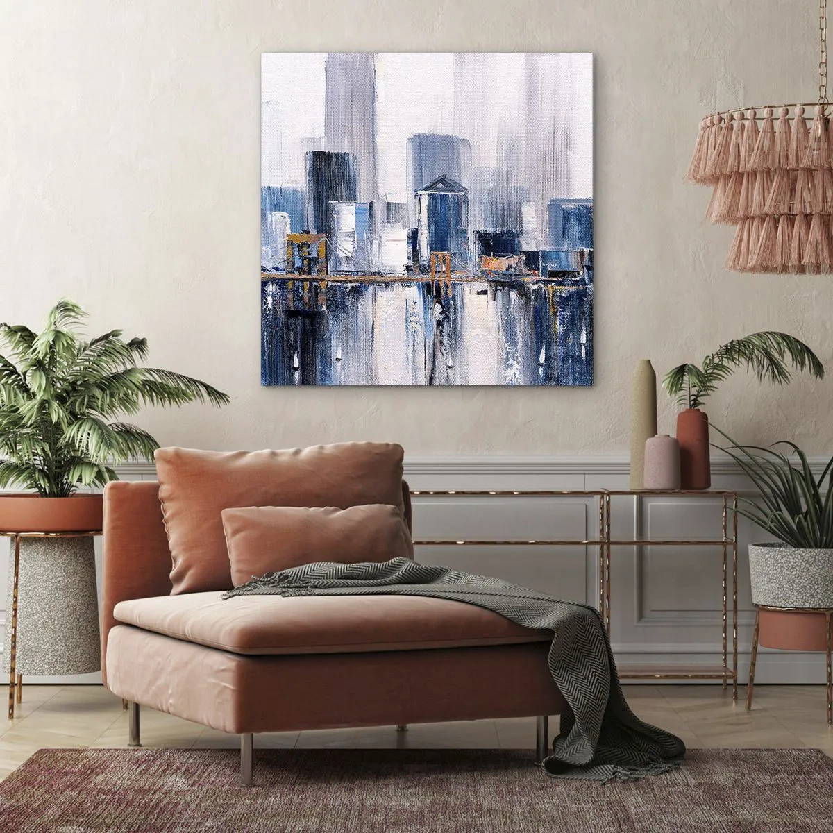 Impression sur toile - Image sur toile - Impression new-yorkaise - 60x60 cm