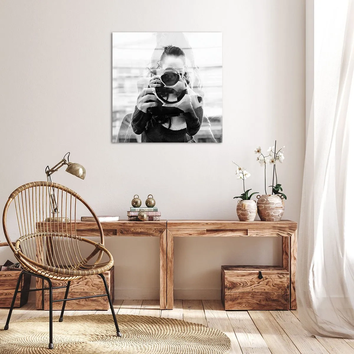 Impression sur toile - Image sur toile - Créateur et matériel - 40x40 cm