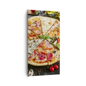 Impression sur toile - Image sur toile - Une gamme de saveurs - 65x120 cm
