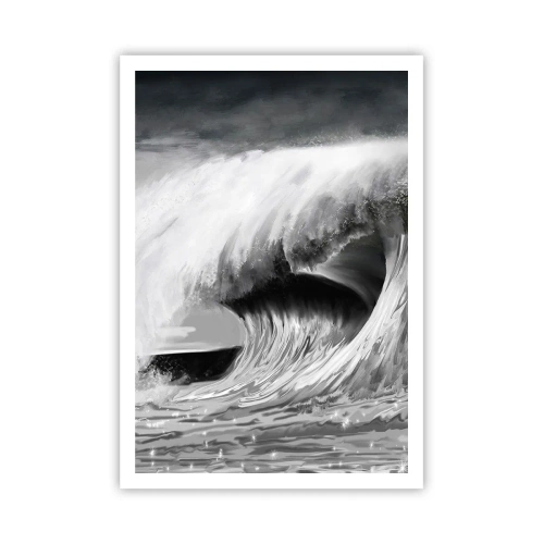 Affiche - Poster - La colère de l'océan - 70x100 cm