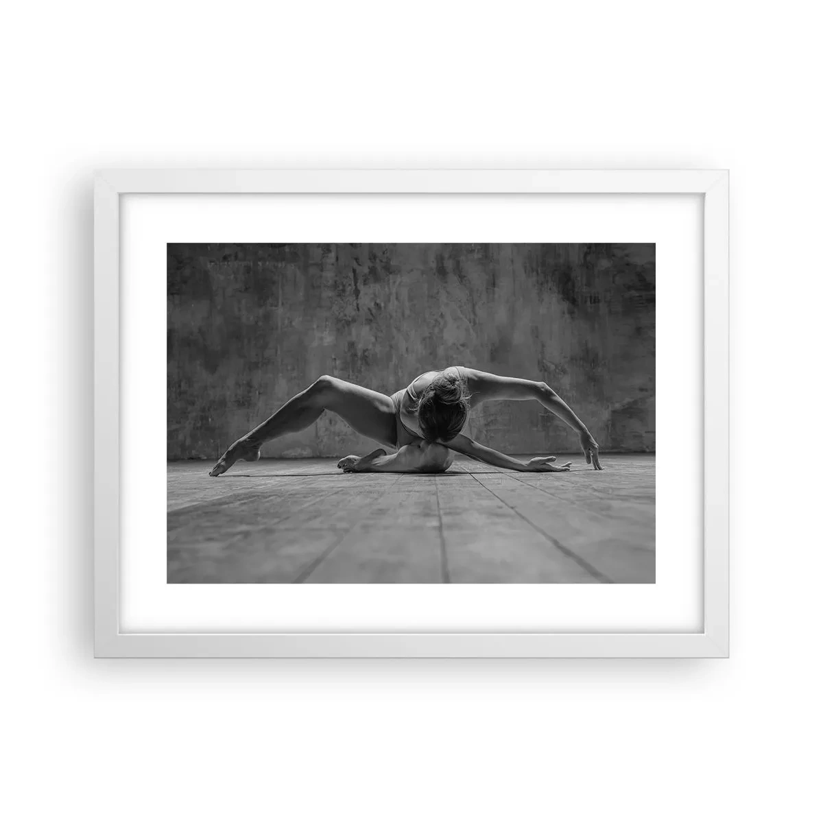 Affiche dans un cadre blanc - Poster - Symétrie trouvée - 40x30 cm