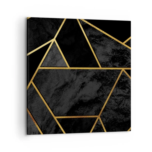 Impression sur toile - Image sur toile - Obscurité et éclat - 60x60 cm