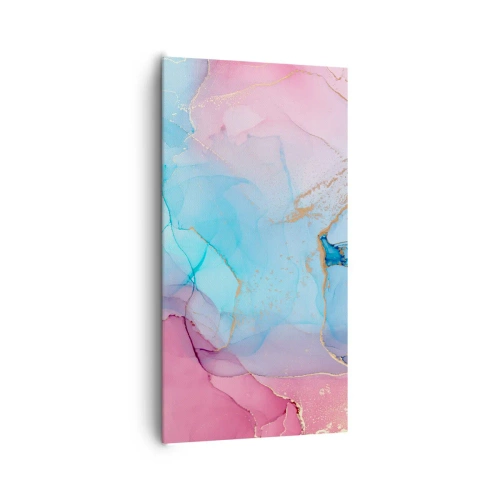 Impression sur toile - Image sur toile - Rencontre et mélange - 65x120 cm