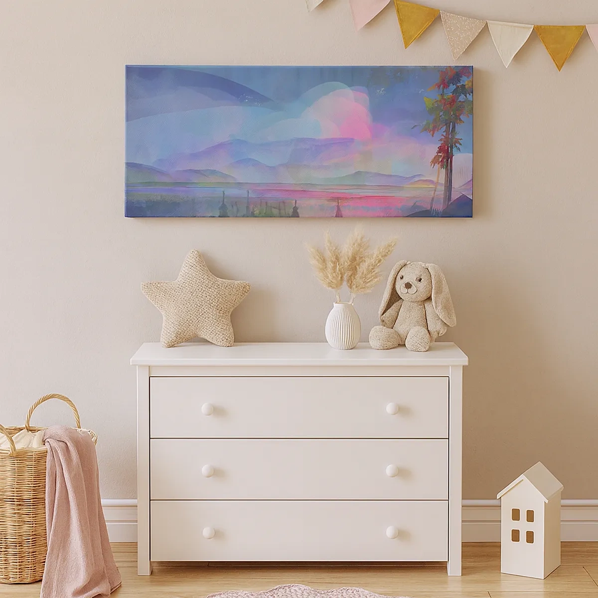 Impression sur toile - Image sur toile - Concert pour piano et vagues - 30x30 cm