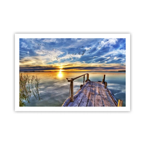 Affiche - Poster - Le vent se repose - 91x61 cm