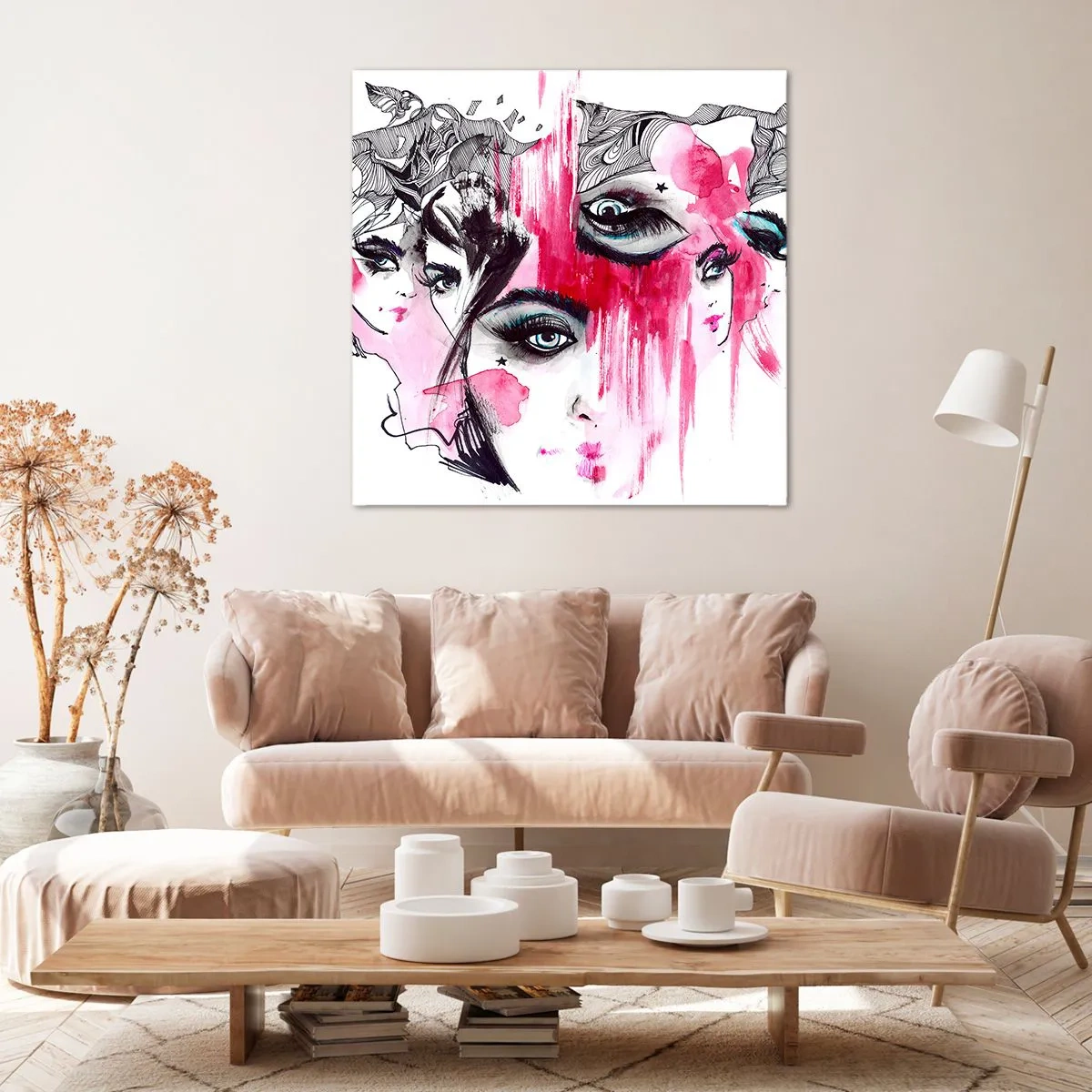 Impression sur toile - Image sur toile - , - 70x70 cm