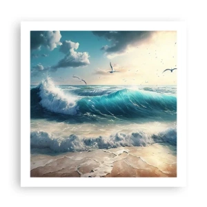 Affiche - Poster - Ça bourdonne seulement pour toi - 60x60 cm