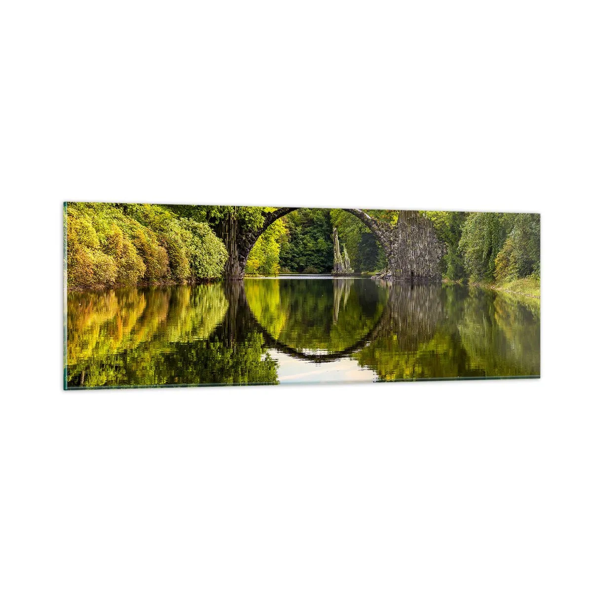Impression sur verre - Image sur verre - À la jonction de deux mondes - 90x30 cm