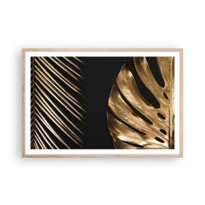 Affiche dans un chêne clair - Poster - Différent et tout aussi cher - 91x61 cm