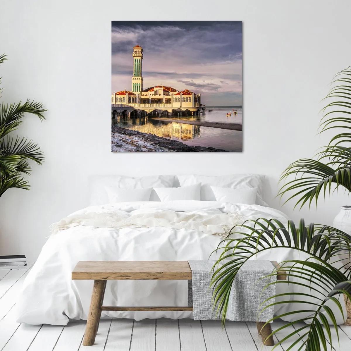 Impression sur toile - Image sur toile - Temple de la nature - 50x50 cm