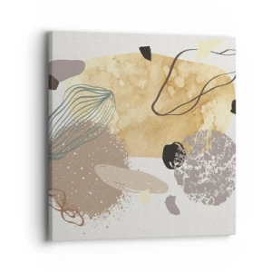 Impression sur toile - Image sur toile - Plumcologie appliquée - 40x40 cm